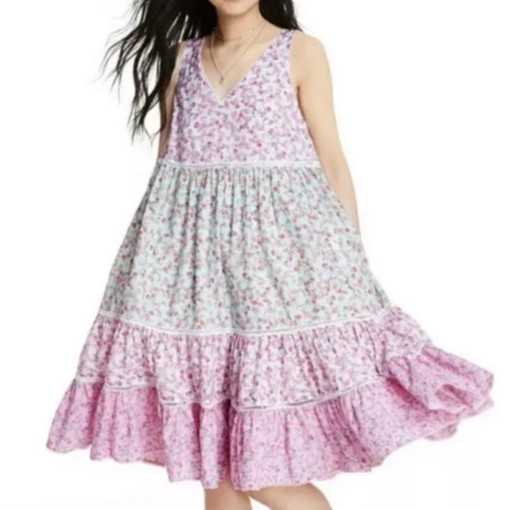 Loveshackfancy x target tiered flower dress